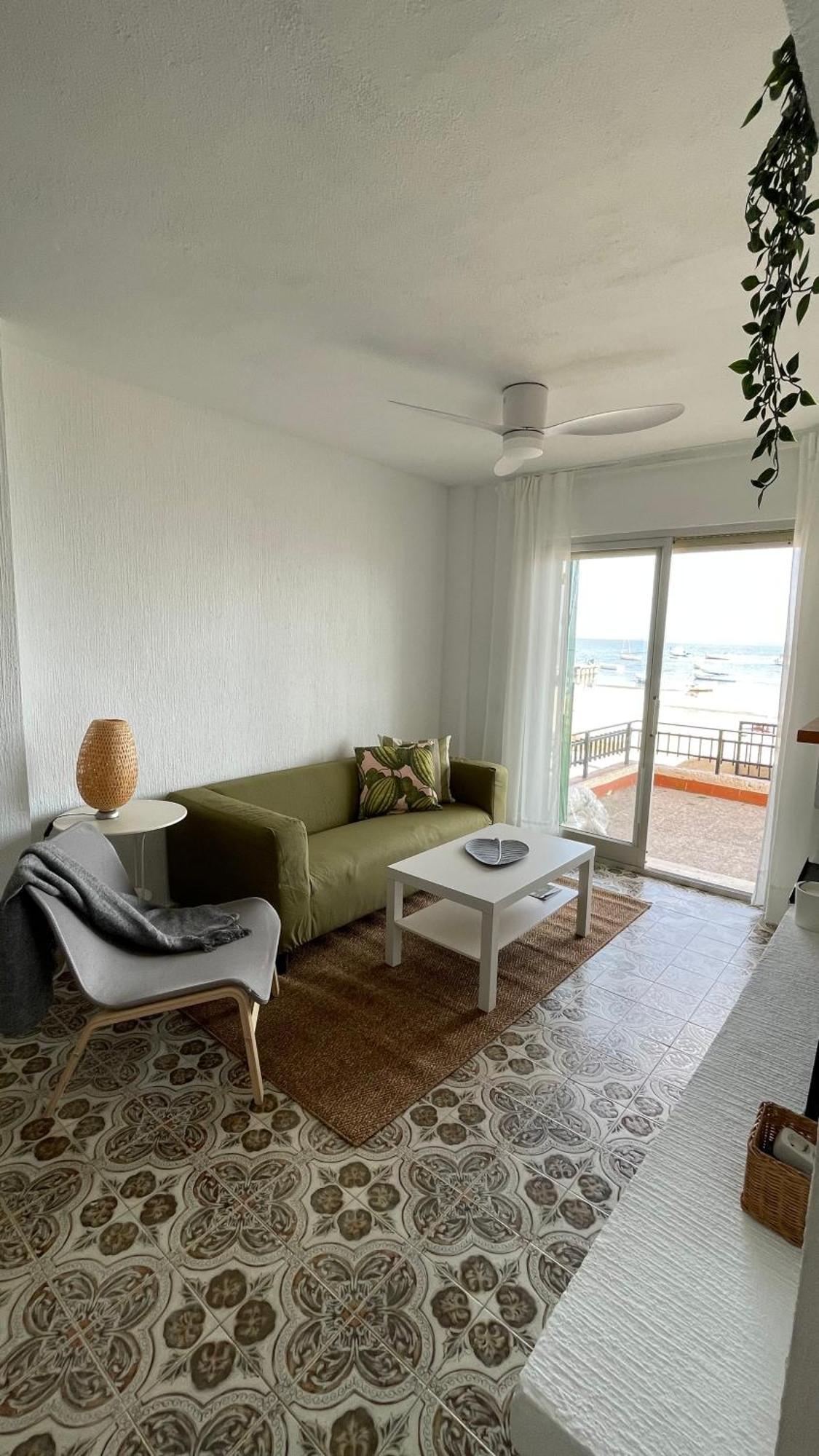 Charming Beachfront Apartment Murcia Exterior photo